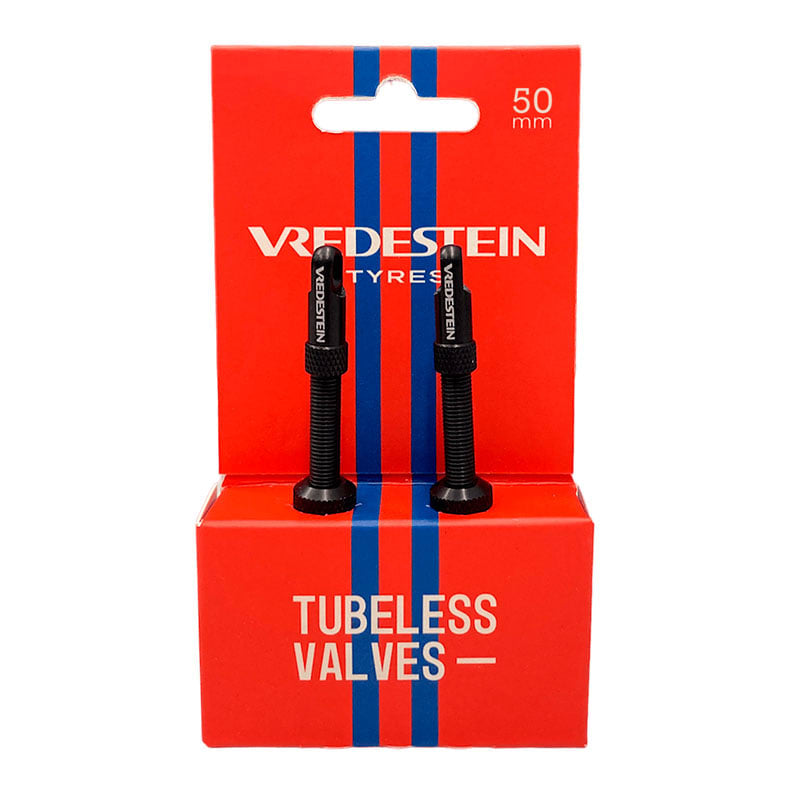 Tubeless-Ventil 50mm Schwarz