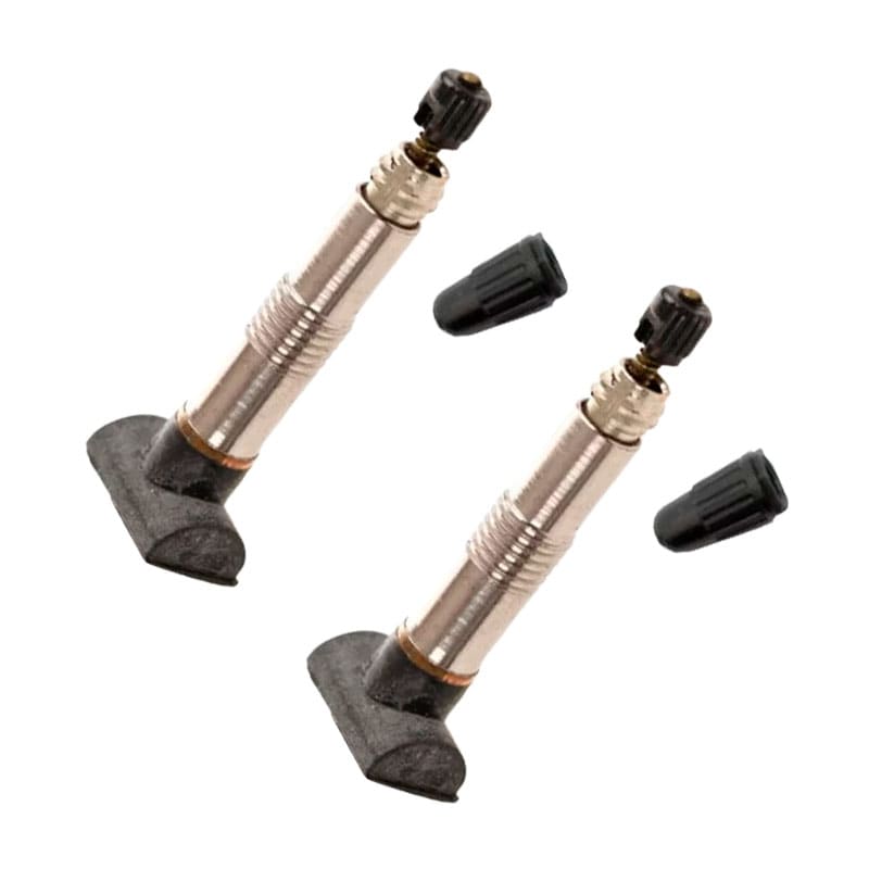 Válvulas Tubeless PRESTA L40mm Base Biselada EASY FIT Latón (Par)