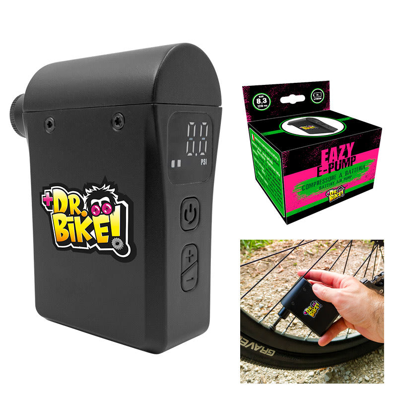 Compresseur d'Air Portable mini DR.BIKE avec Batterie Rechargeable