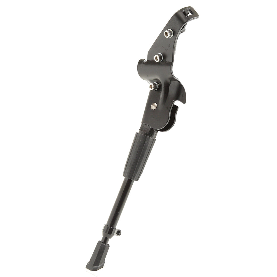 Adjustable Rear Dropout Kickstand in Black Aluminum