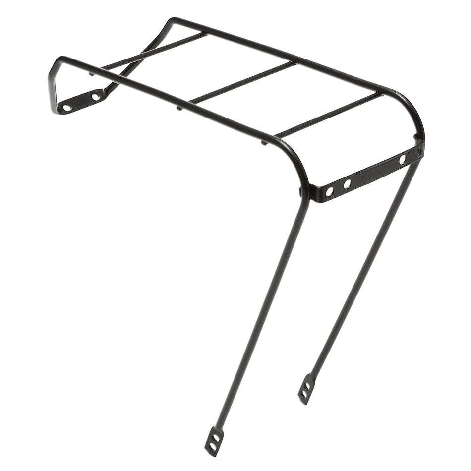 Porte-bagages arrière VTT 24/26" en acier noir