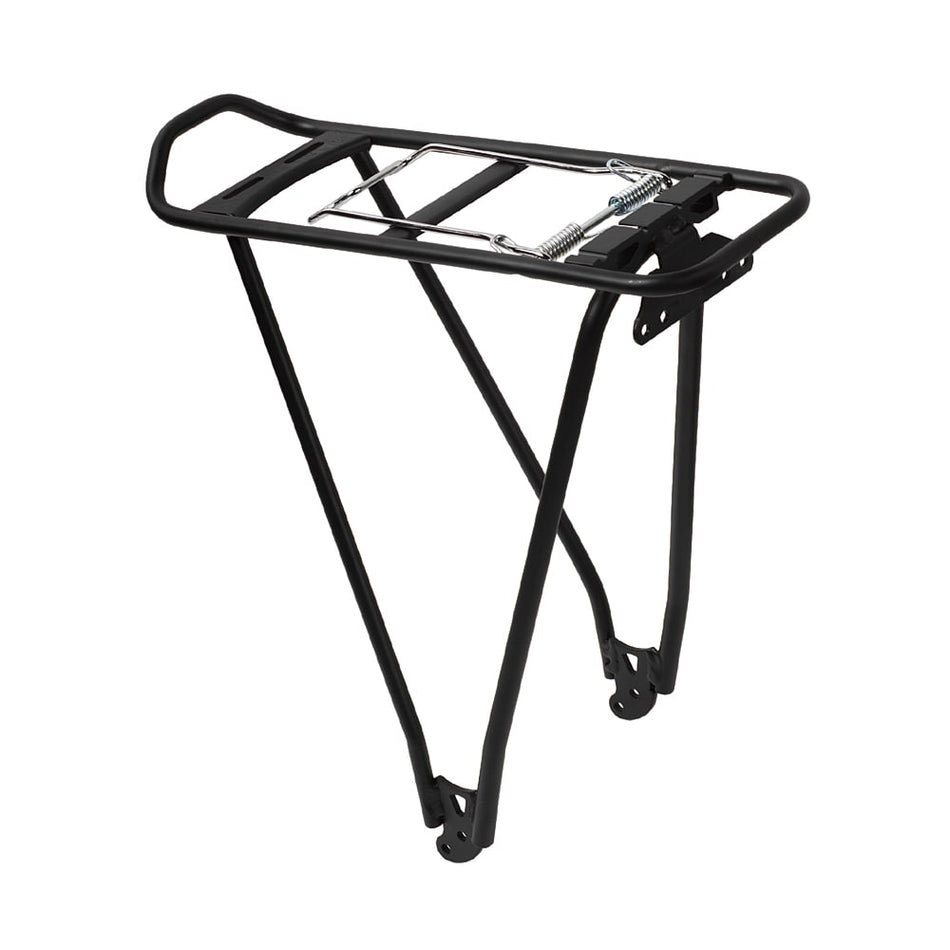 Porte-bagages arrière LUX2 26/28" en aluminium noir