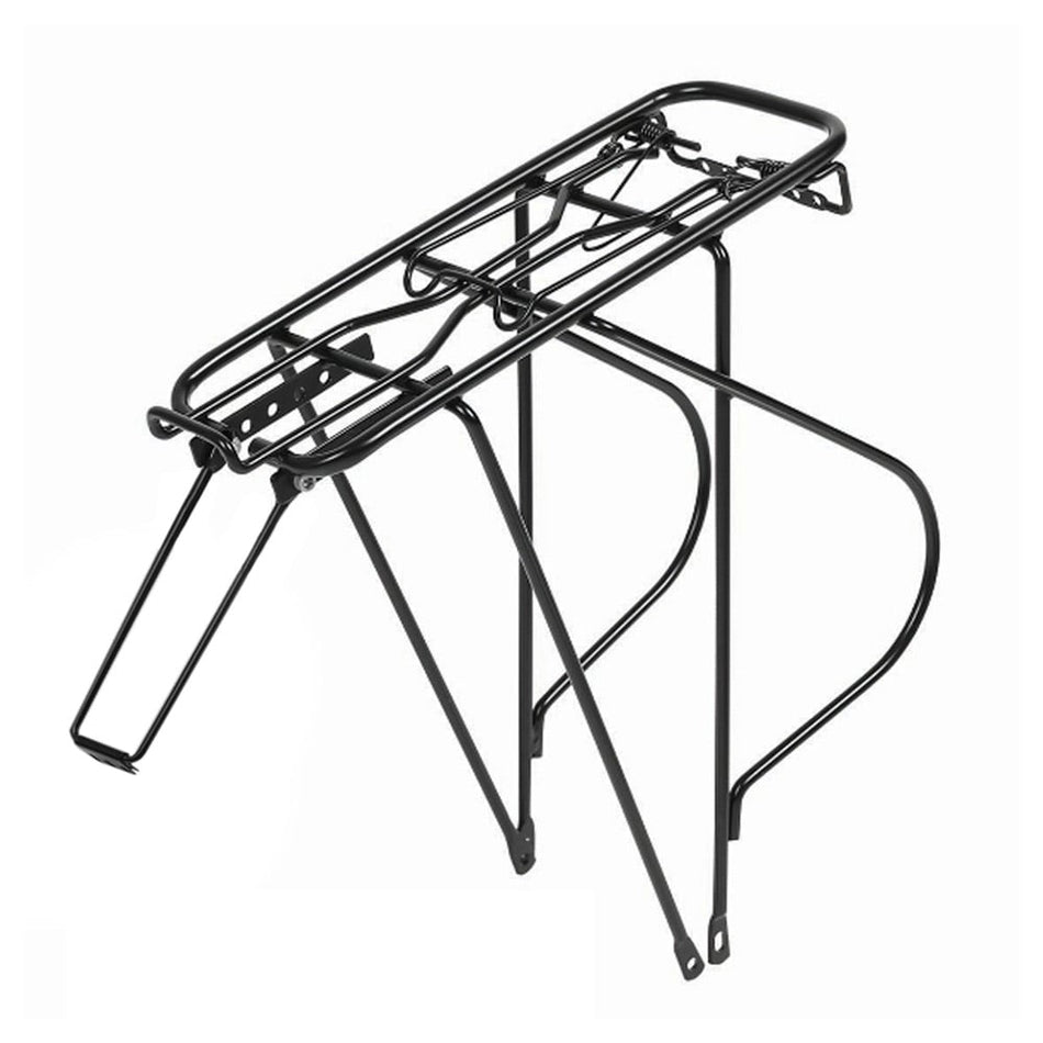 Porte-bagages arrière CITY BIKE 26/28" avec protection latérale noir