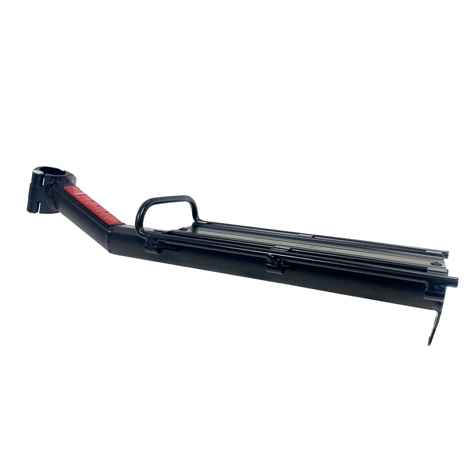 Porte-bagages pour tige de selle en porte-à-faux en aluminium noir
