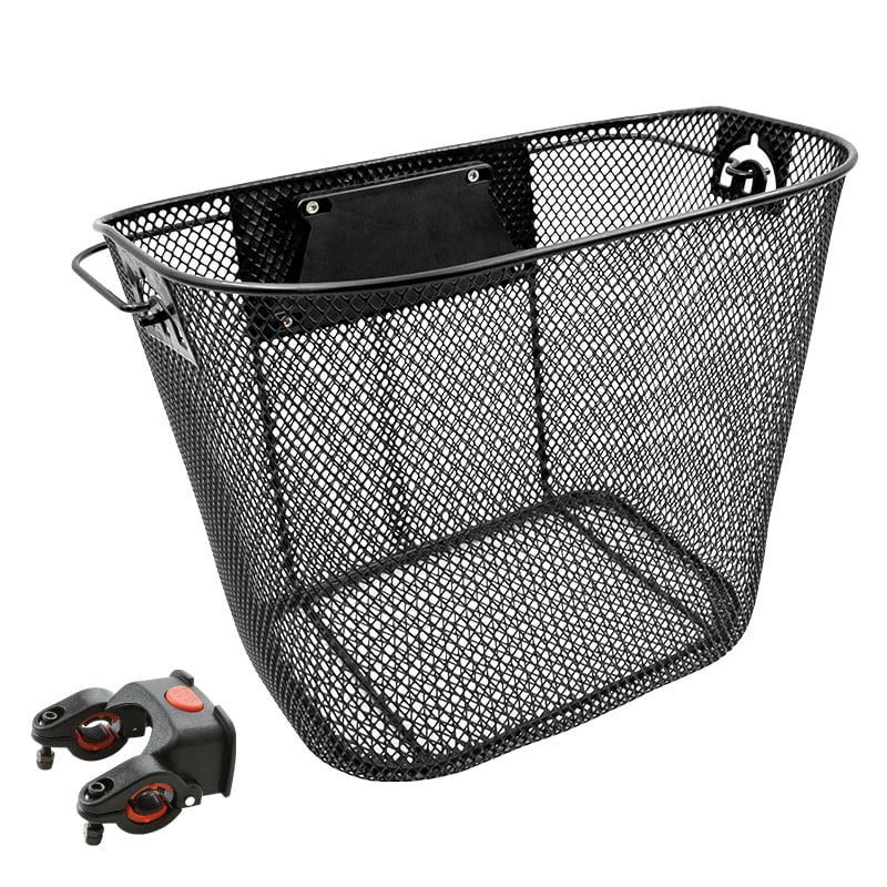 Panier Avant 25,5x26x33cm Fixation Rapide Maille Fine Noir