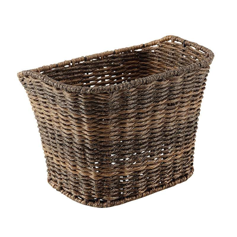 Cesta Delantera TRENDY 35x25x25cm Impermeable Marrón