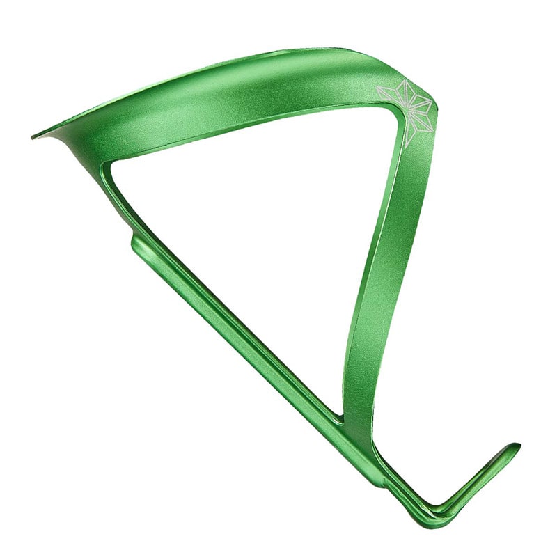 Flaschenhalter FLY CAGE aus eloxiertem Aluminium Grün 18g