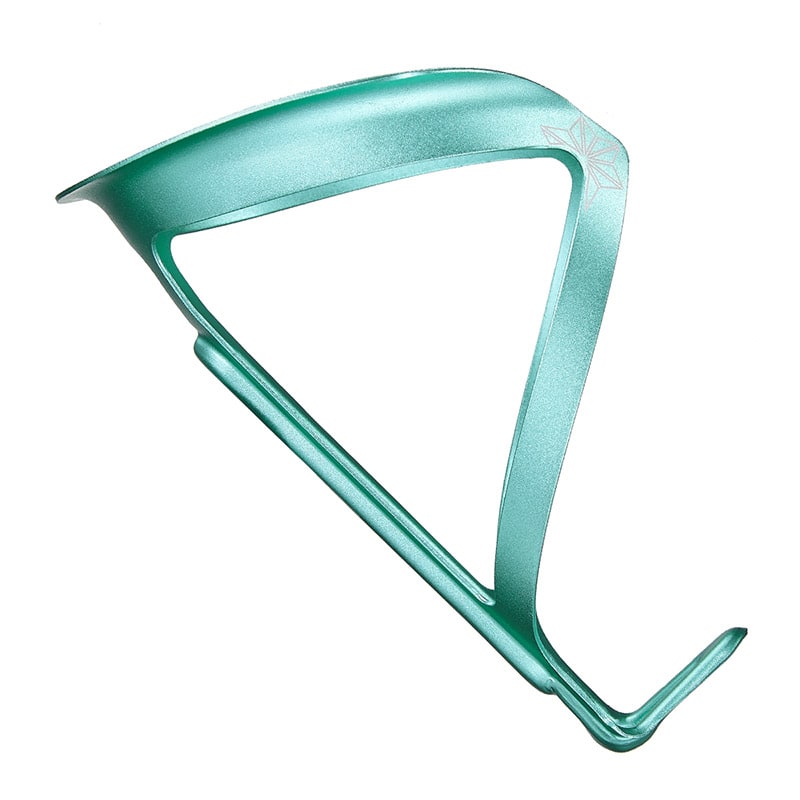 Flaschenhalter FLY CAGE aus eloxiertem Aluminium Hellblau 18g