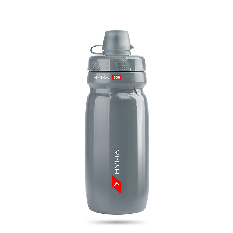 Bidón HYMA 600ml Gris con Cubierta Protectora para Tapa