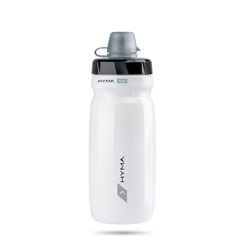 Bidón HYMA 600ml Blanco con Cubierta Protectora para Tapa