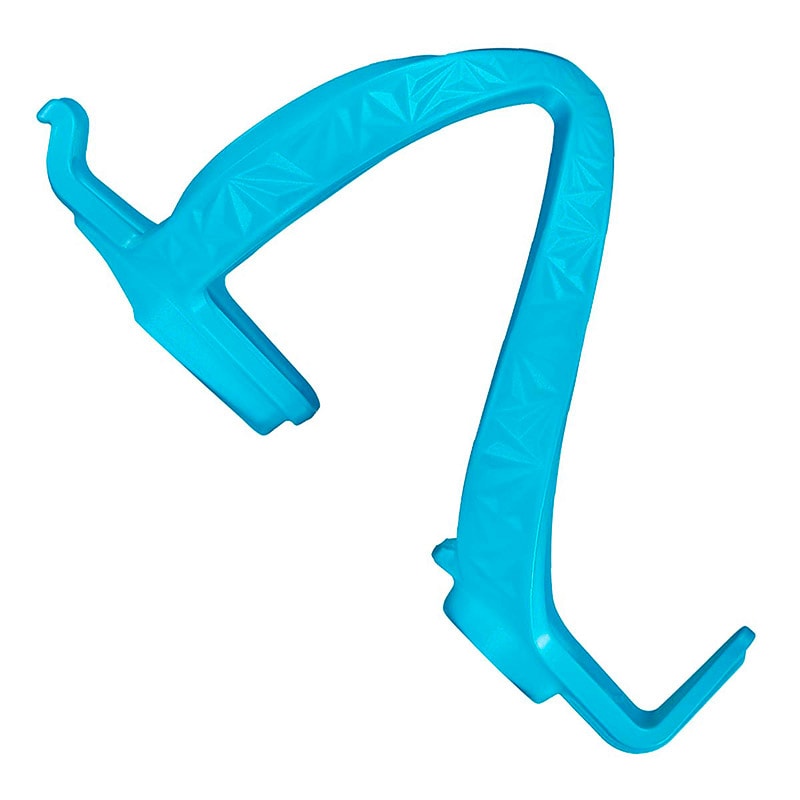 Uchwyt na bidon FLY CAGE POLY z poliestru neonowy niebieski 34g
