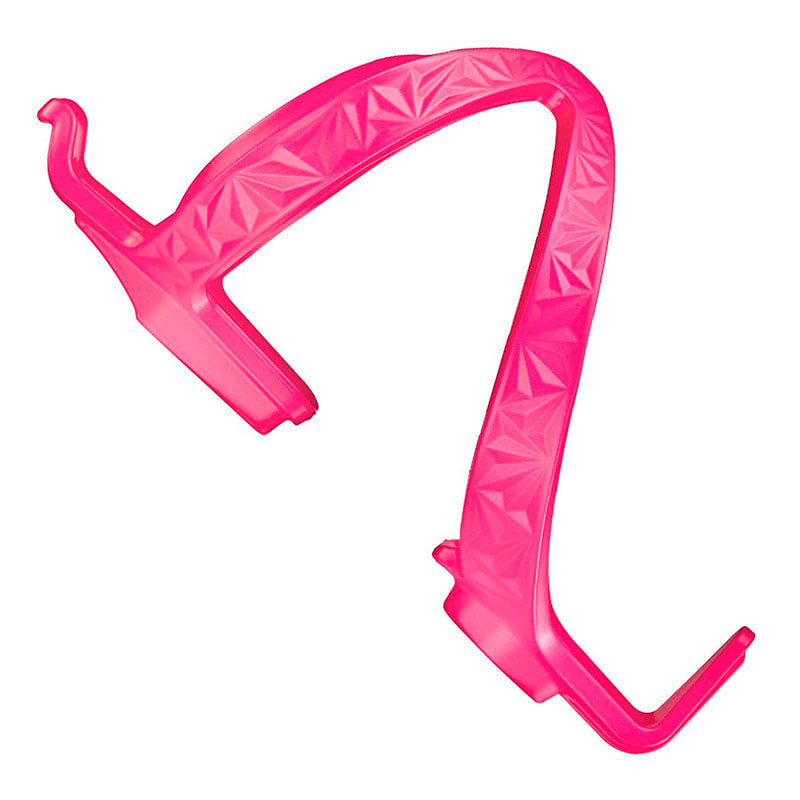 Uchwyt na bidon FLY CAGE POLY z poliestru neonowy różowy 34g