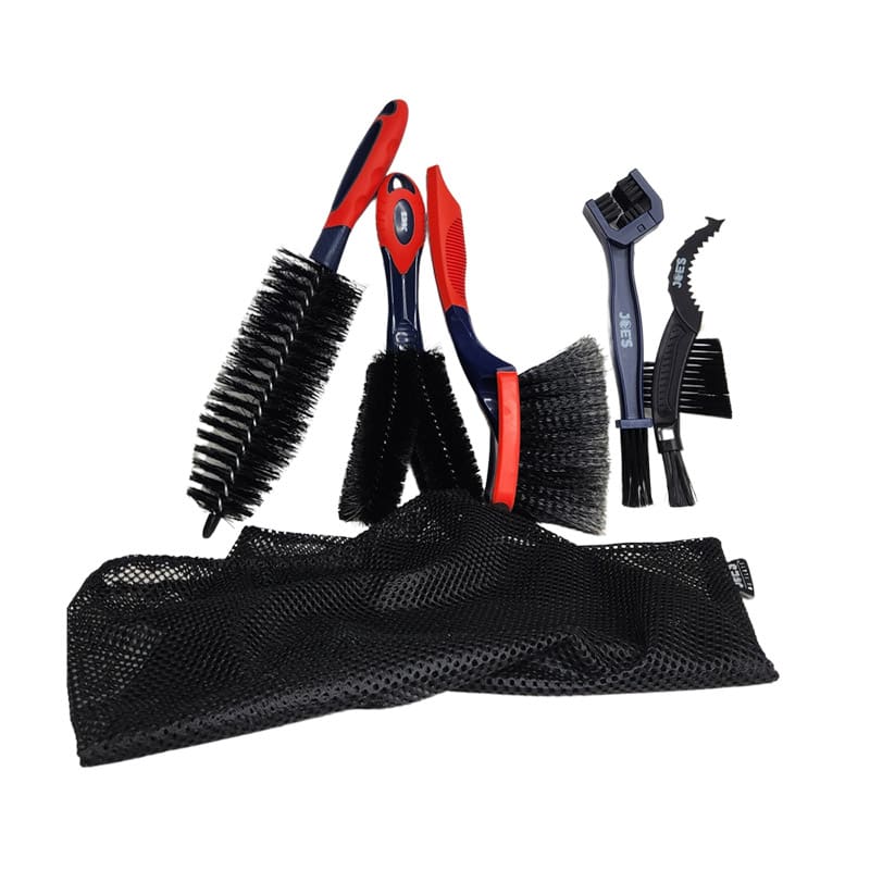 Cepillos PREMIUM para Limpieza de Bicicletas (KIT 5 Piezas)