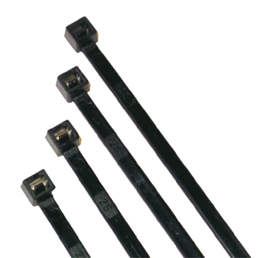 Mvtek fascette nylon 100x2,5 mm Nero