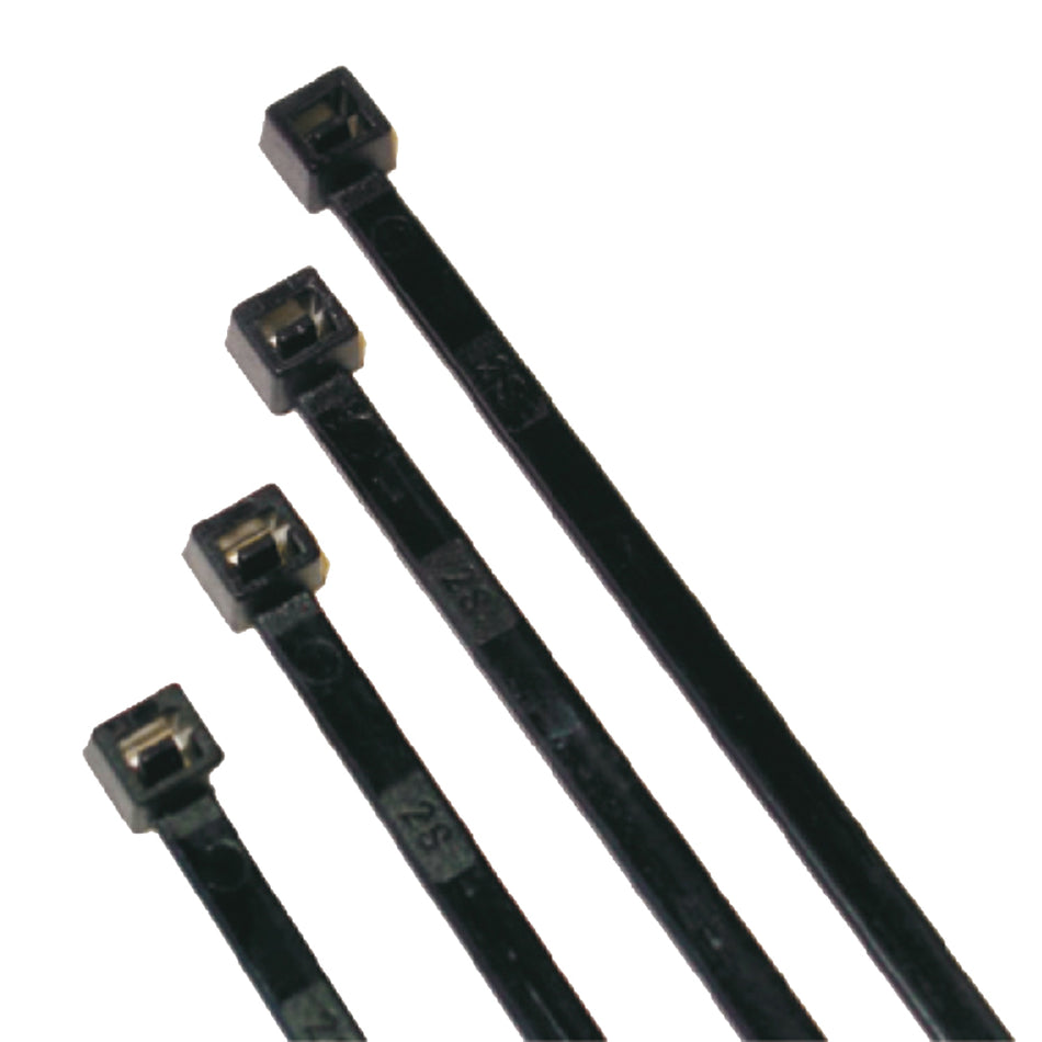 Mvtek fascette nylon 100x2,5 mm Nero