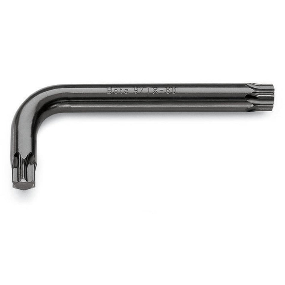 Bent TorX Key T25 Burnished