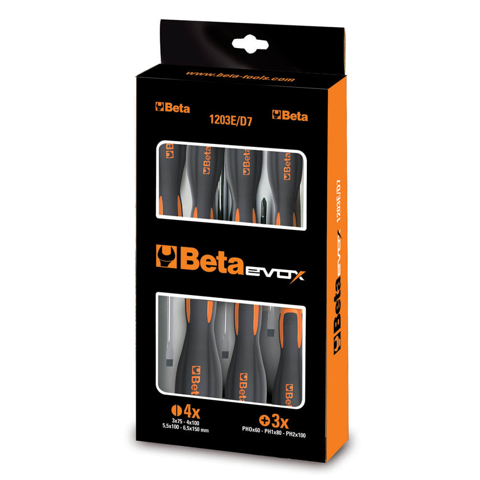 Destornilladores (KIT) EVOX 5PZ (0,6x3,5/1x5,5/1,2x6,5mm) - Blíster