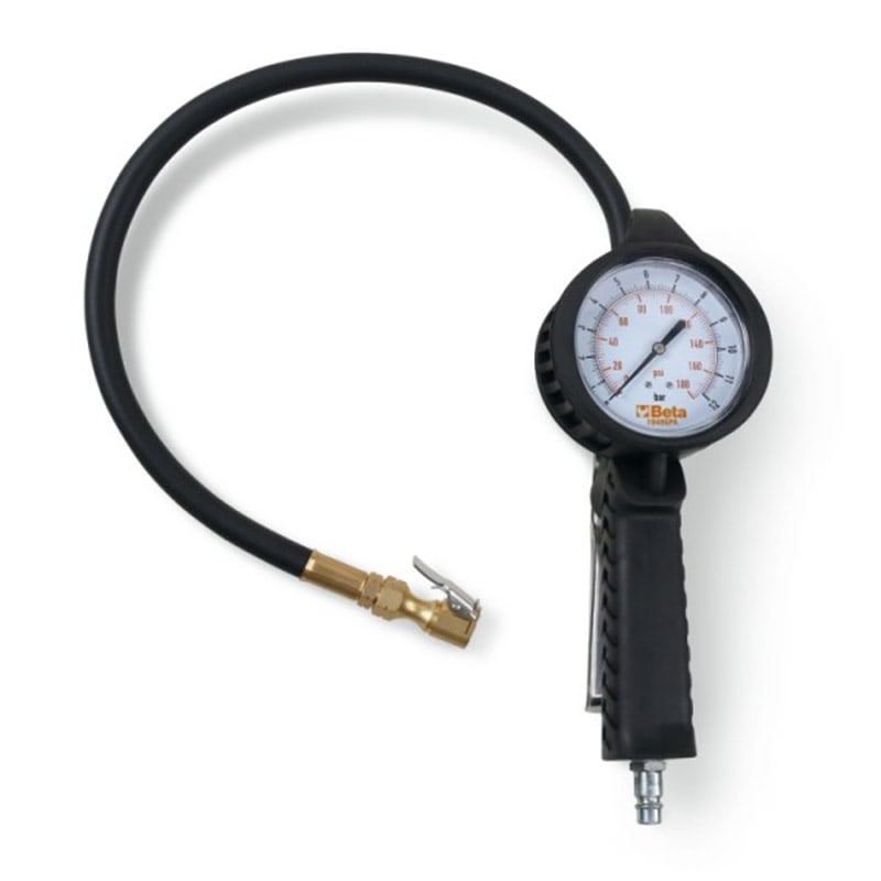 Pistolet de gonflage pneus 12Bar avec manomètre