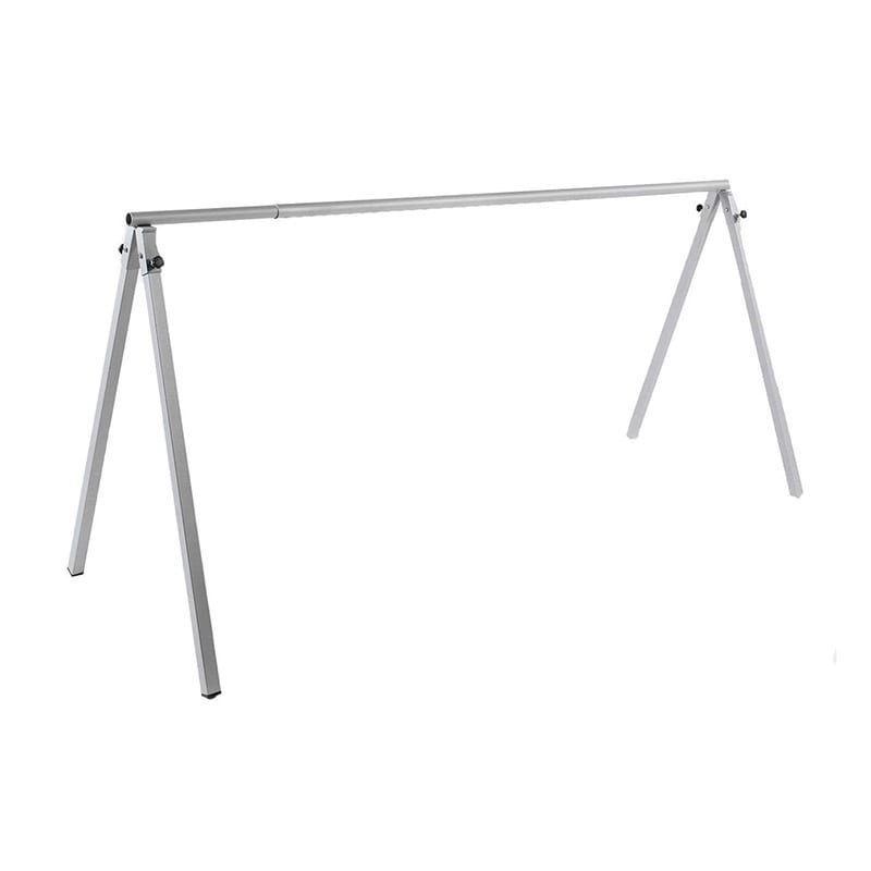 Expositor Horizontal 110x80cm x Longitud: 180/300cm 5-8 Bicis Gris