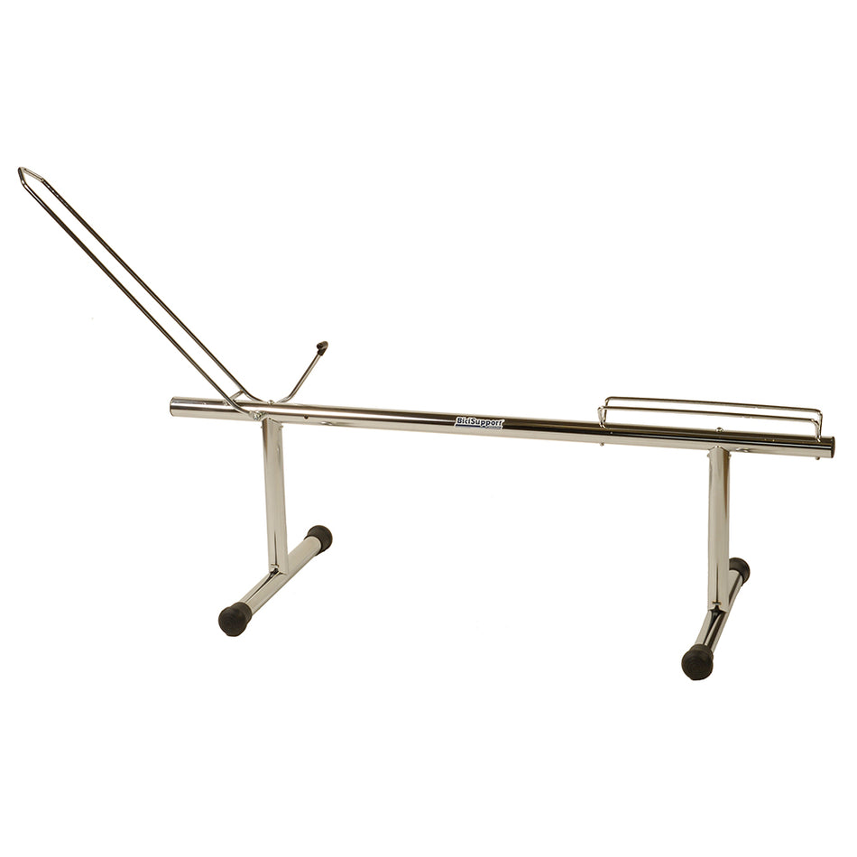 Présentoir Simple Horizontal pour Vélo Argenté