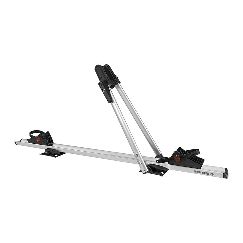 Uchwyt rowerowy na dach samochodu JUZA, srebrny, nośność: 15kg