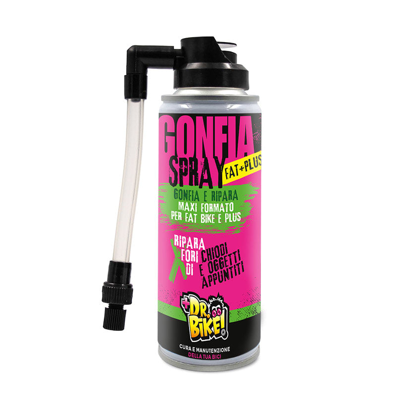 DR.BIKE TIRES - Spray for Fat Bike INFLATES AND REPAIRS - 200ml