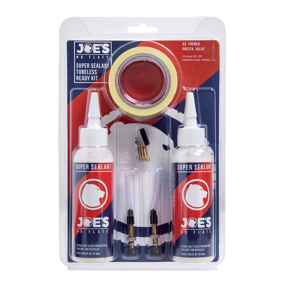 KIT de Conversión Ruedas Tubeless READY 25mm +Válvula PRESTA 48mm