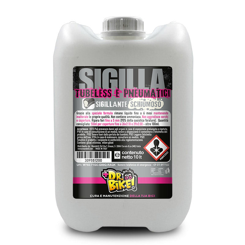 DR.BIKE SCELLANTS - Scellant Moussant - 10lt