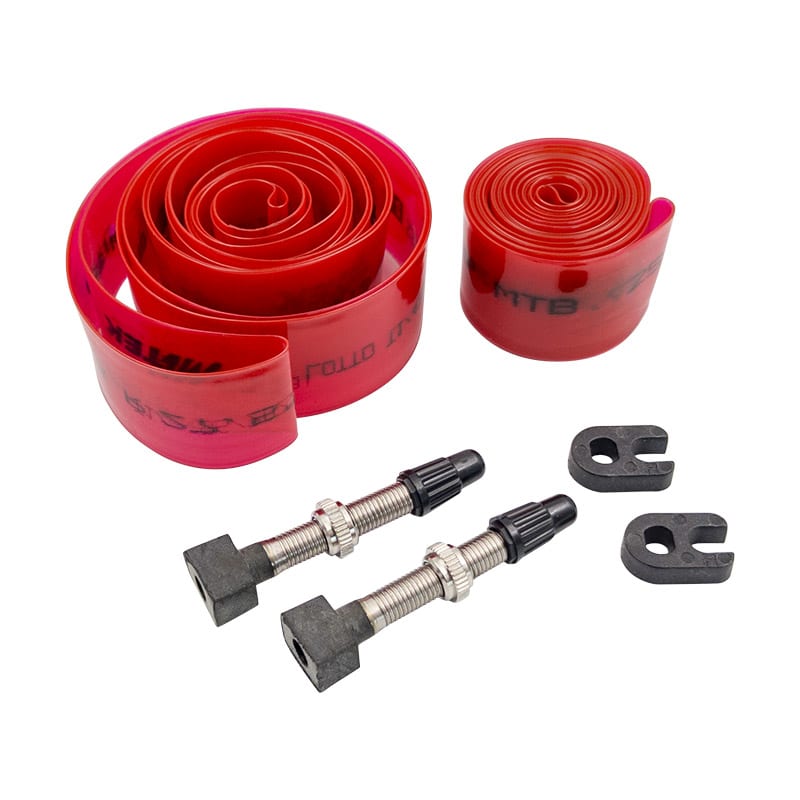 Cinta+Válvula Tubeless (KIT) para 27,5" x 30mm (Par)