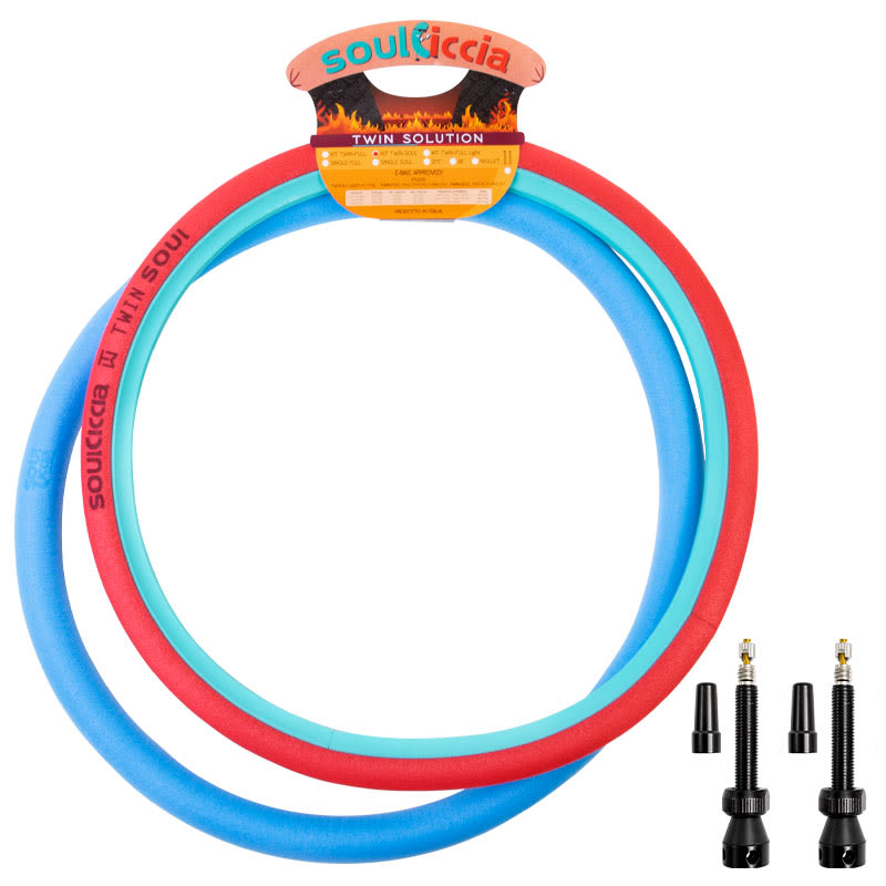 SOULCICCIA (KIT) Mullet (29"+27,5mm) Twin Soul (Par) +2 Válvulas TBL