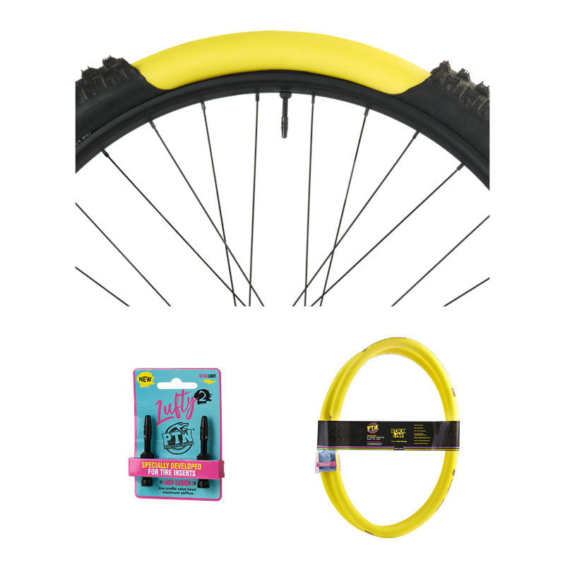 PTN (KIT) ROKKLINE S 27.5x2.10-2.30" + 47mm Valves