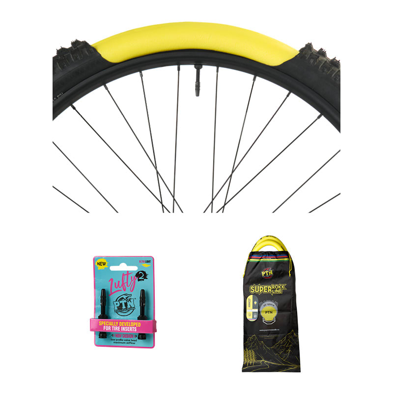 PTN (KIT) SUPER ROKKLINE L Mullet 27.5/29x2.50-3.00" + 47mm Valves