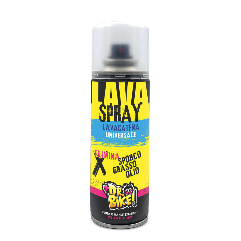 DR.BIKE ENTRETIEN ET NETTOYAGE - Nettoyant chaîne spray - 200ml