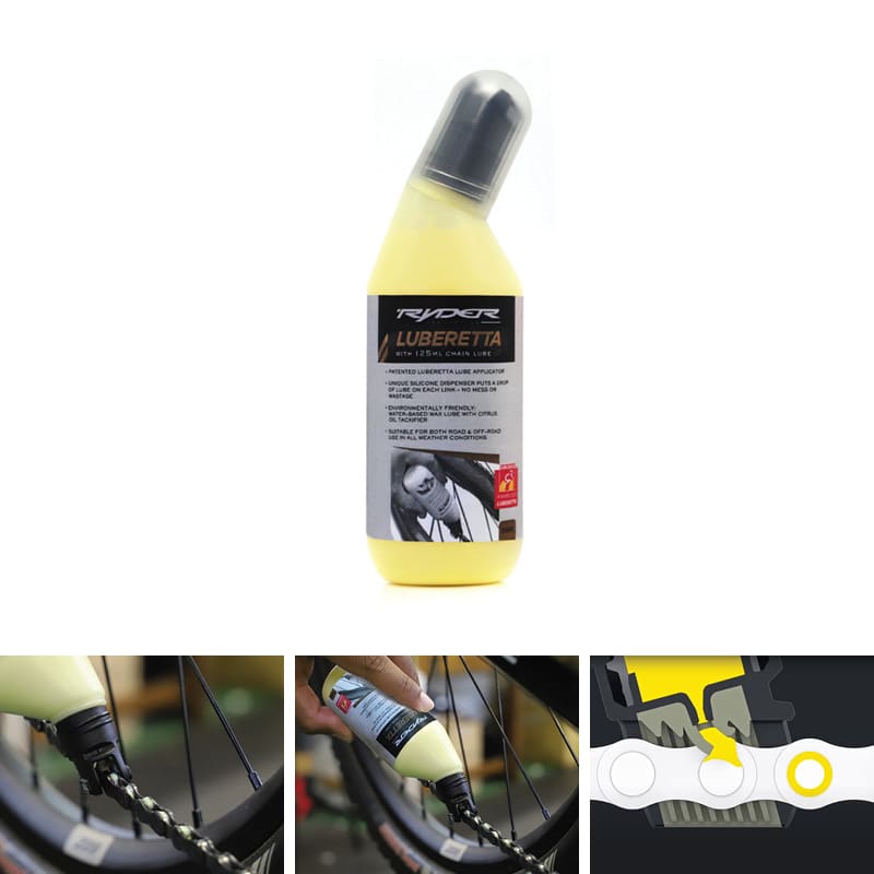 Kettenöl LUBERETTA mit 125ml WAXLUBE Schmieröl