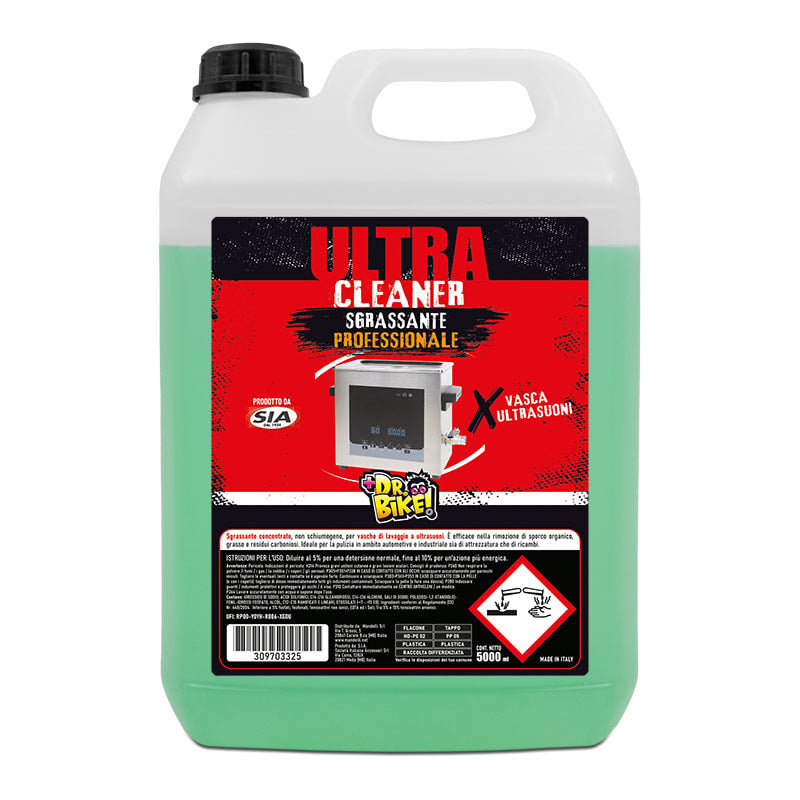 DR.BIKE TALLER - Líquido Baño Ultrasónico - ULTRA CLEANER - 5lt
