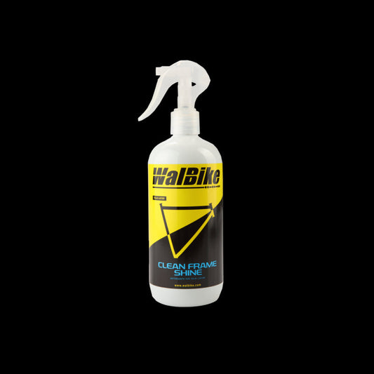 Walbike Clean Frame Shine 500ml empleado para marcos brillantes