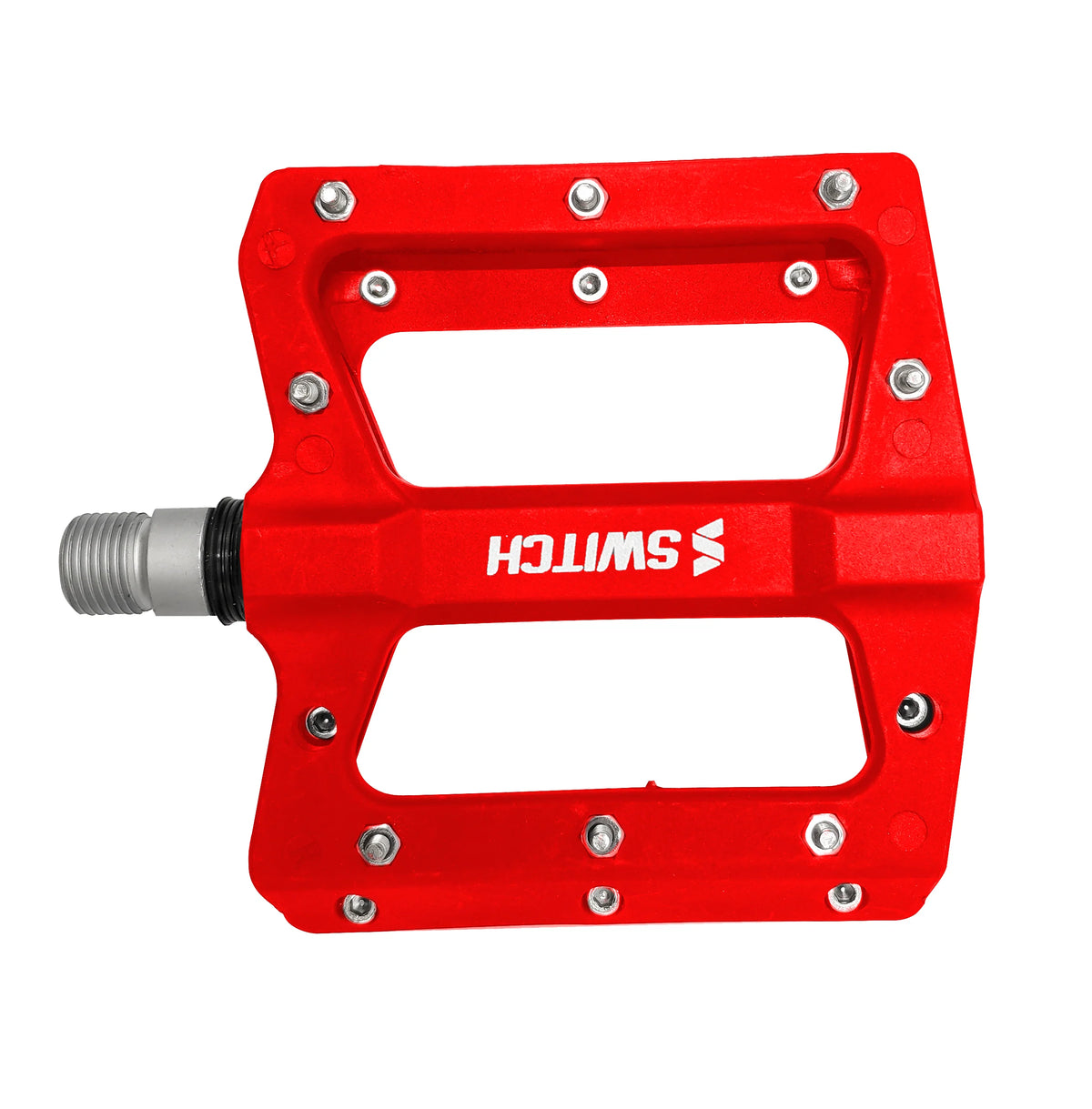 Switch Jump pedali flat MTB, 335 g ROSSO - foto 2