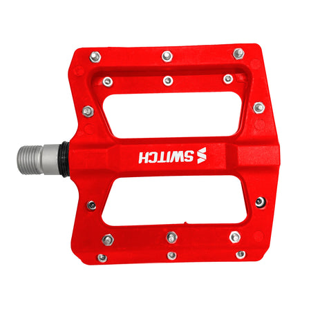 Switch Jump pedali flat MTB, 335 g ROSSO - foto 2