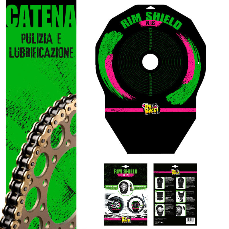 DR Bike-ciclo Rim Shield protezione cerchi