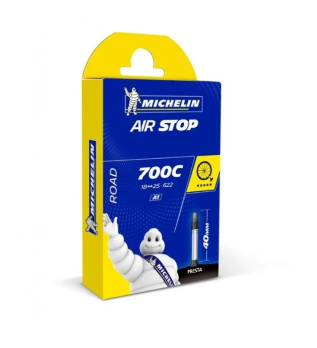 Dętka Michelin Air Stop A1 700x18/25 wentyl Presta 40mm
