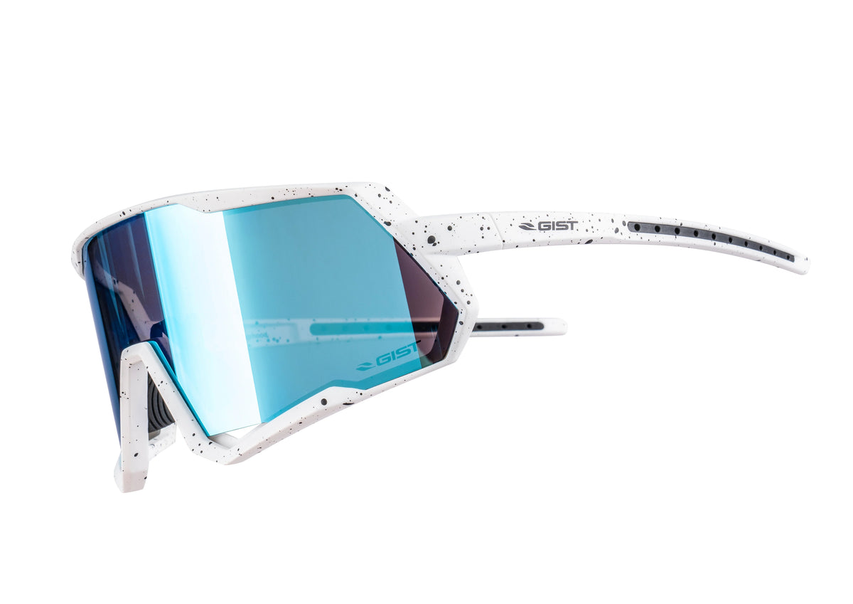 Gist Mask occhiali WHITE / BLUE LENS - foto 2