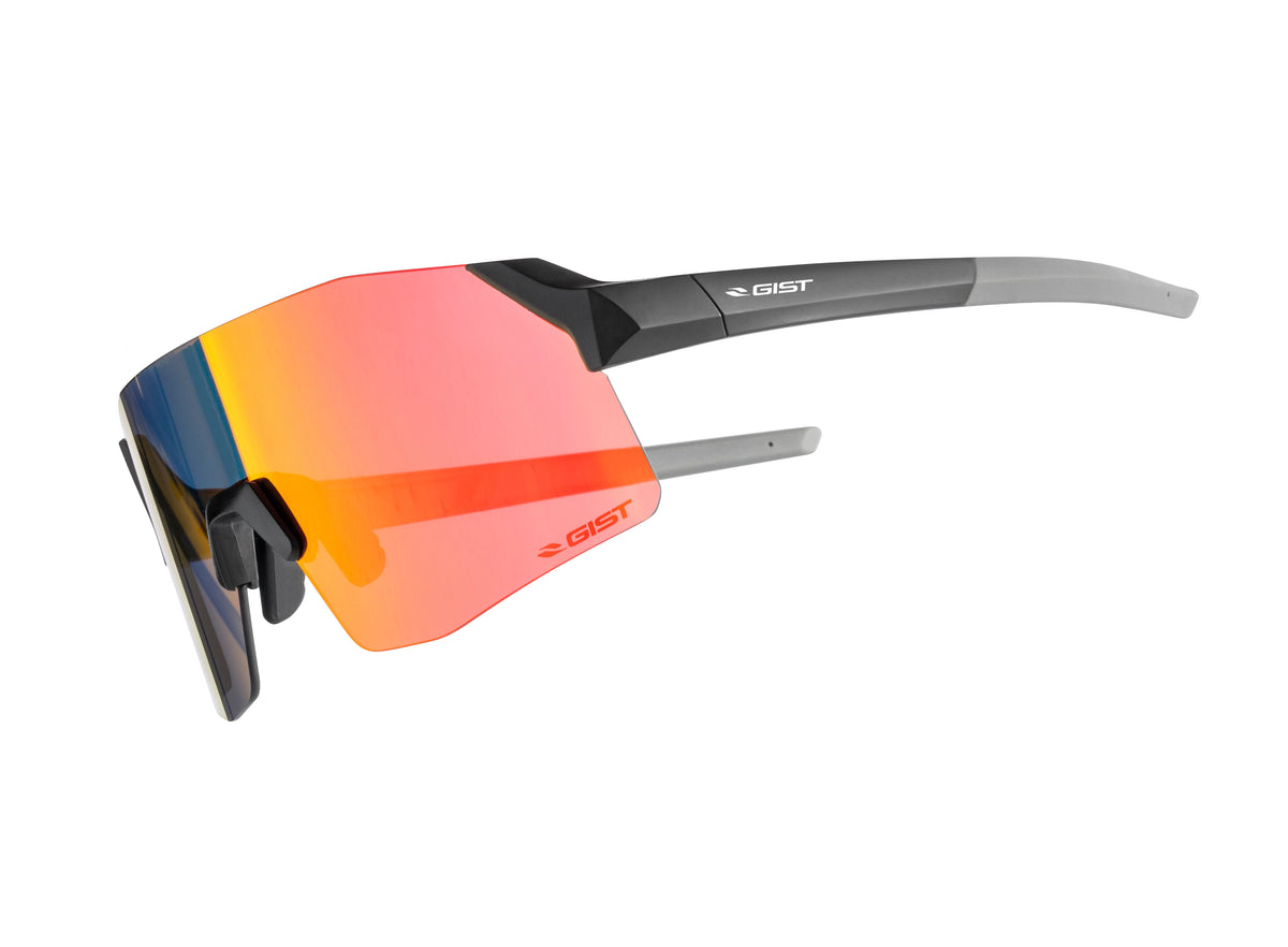 Gist Rocket, 3 lenti incluse BLACK / RED LENS