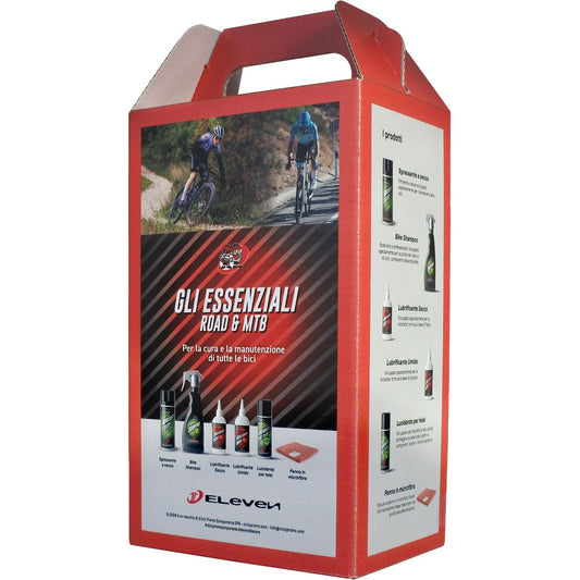 Elf Kit The Essential Road & MTB - Producten voor zorg- en onderhoudsfiets met een illustere boekje