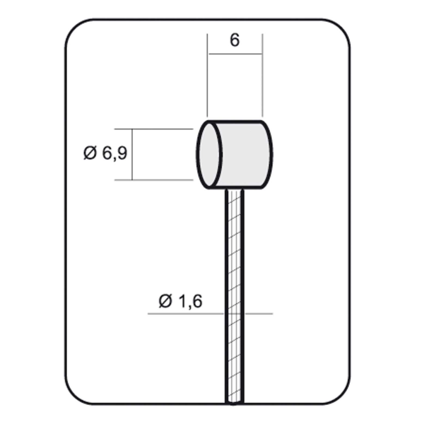 Alligator - CABLES DE FRENO MTB - 1.5 X 1700 MM, SLICK INOX, PAQUETE DE 100 PIEZAS