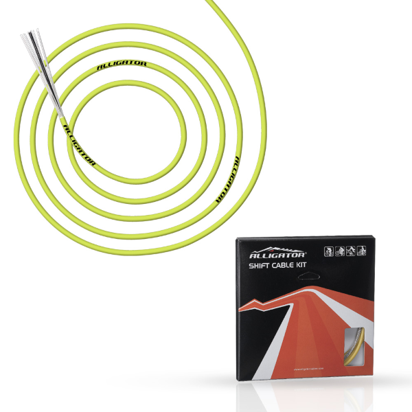 Alligator - SUPERLIGHT CABLE + HOUSING SHIFT KIT