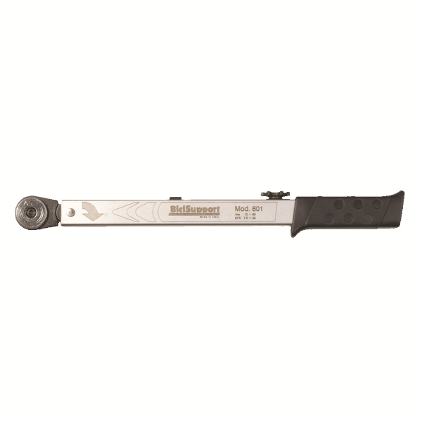 Bicisupport - Llave dinamométrica de clic 1/2 y 1/4 con adaptador incluido - 10-60 Nm, vasos y puntas no incluidos