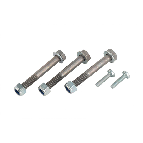 Bosch - Kit tornillos drive unit. 3 tornillos de fijación. Arandela, tuerca y 2 tornillos de cabeza cilíndrica incluidos.