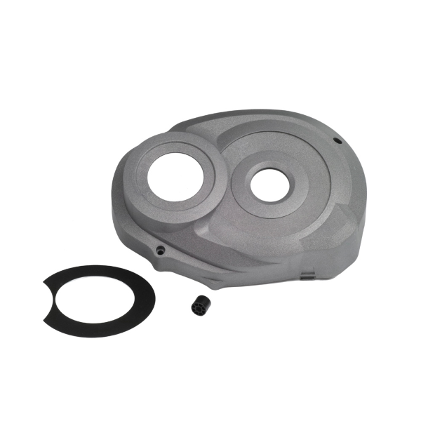 Bosch - Cubierta de protección Active Line izquierda platino. Anillo de cubierta izquierdo, negro y casquillo espaciador incluidos.