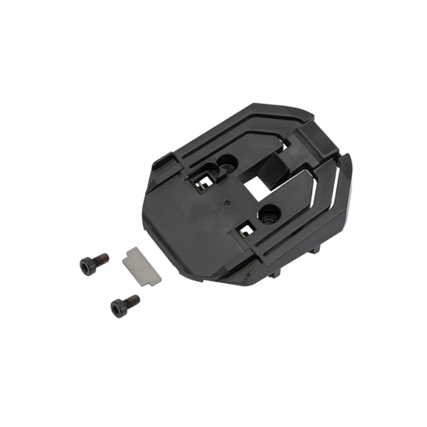 Bosch - Kit de placa para atornillar para PowerTube vertical, incluye placa para atornillar, 2 tornillos cilíndricos M4x8, cerradura, 2 muelles