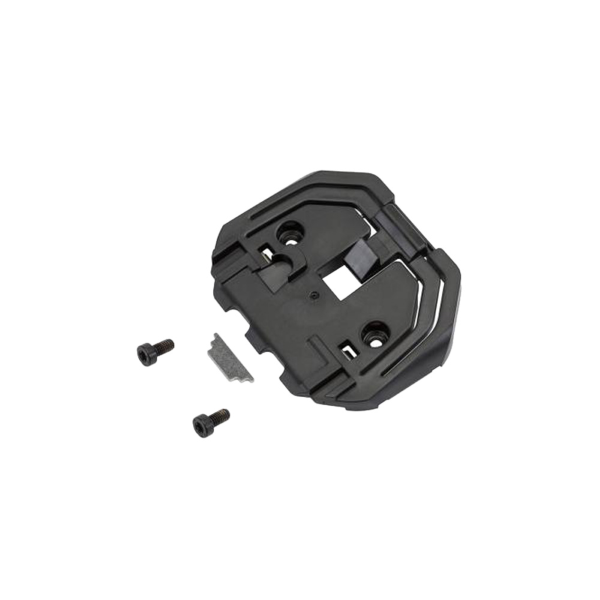 Bosch - Kit de placa para atornillar para PowerTube horizontal, incluye placa para atornillar, 2 tornillos cilíndricos M4x8, cerradura, 2 muelles